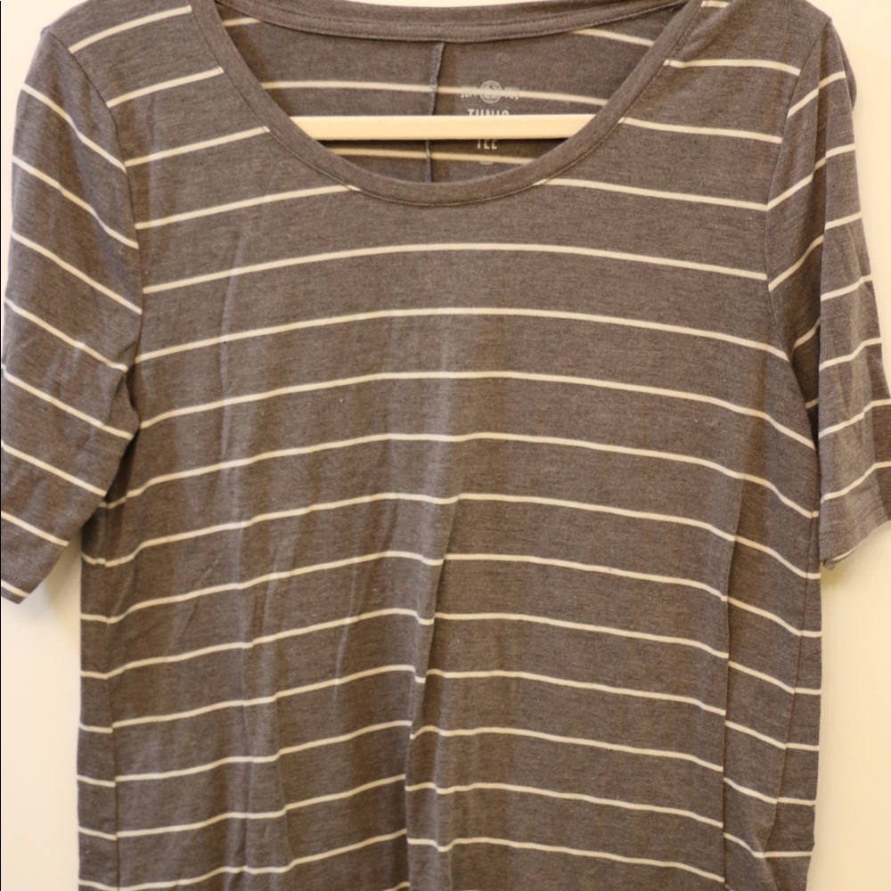 Gray Tunic T-Shirt